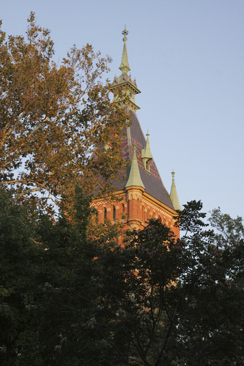 Steeple at St. Ignatius High School